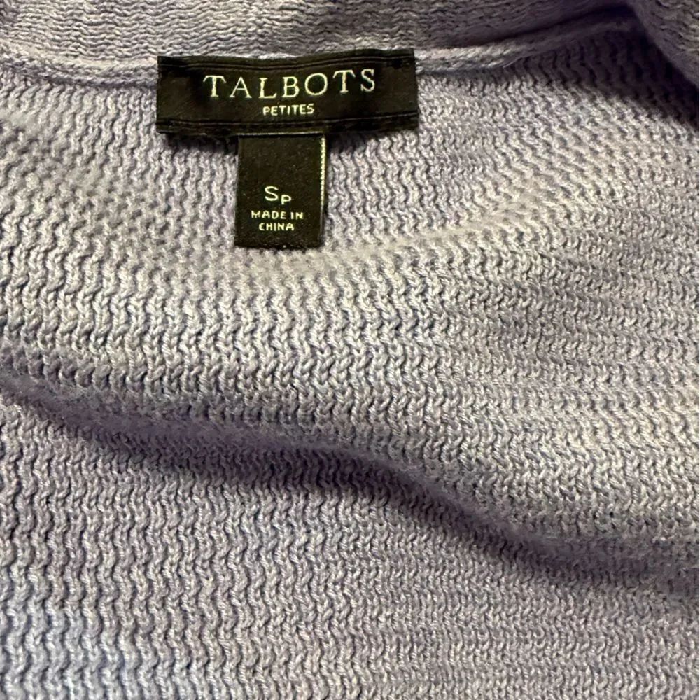 Talbots Purple Knit Cardigan - Picture 4 of 6